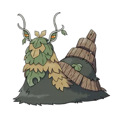 악/풀 타입 포켓몬 총지엔의 이미지