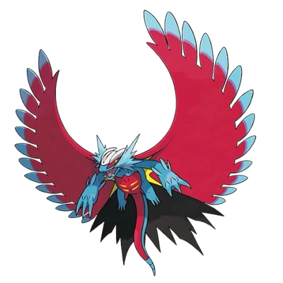드래곤/악 타입 포켓몬 고동치는달의 이미지