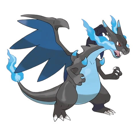 불꽃/드래곤 타입 포켓몬 메가리자몽X의 이미지