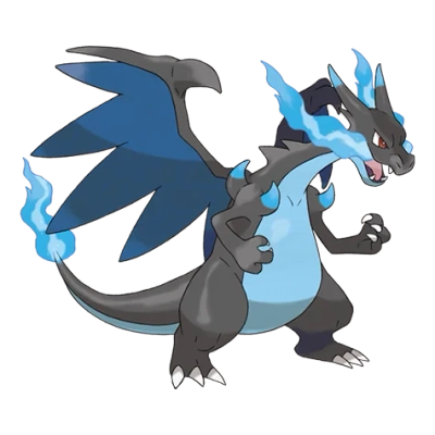 불꽃/드래곤 타입 포켓몬 메가리자몽X의 이미지