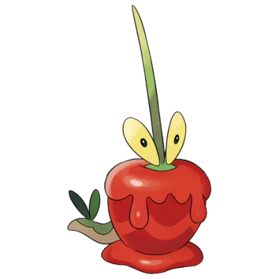 풀/드래곤 타입 포켓몬 과미르의 이미지