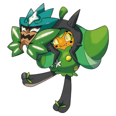 풀 타입 포켓몬 오거폰의 이미지