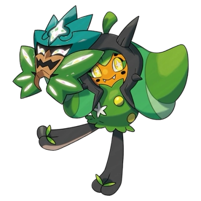 풀 타입 포켓몬 오거폰의 이미지