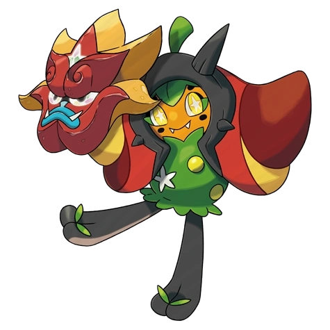 풀 타입 포켓몬 오거폰의 이미지