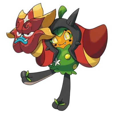 풀 타입 포켓몬 오거폰의 이미지