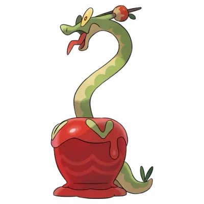 풀/드래곤 타입 포켓몬 과미드라의 이미지