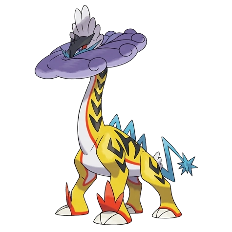 전기/드래곤 타입 포켓몬 날뛰는우레의 이미지