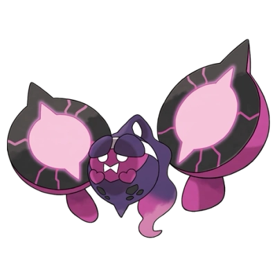 독/고스트 타입 포켓몬 복숭악동의 이미지