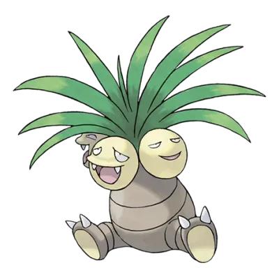 풀/에스퍼 타입 포켓몬 나시의 이미지