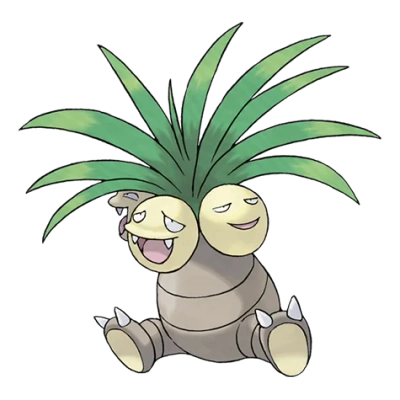 풀/에스퍼 타입 포켓몬 나시의 이미지