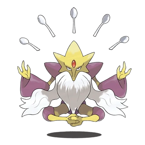 에스퍼 타입 포켓몬 메가후딘의 이미지