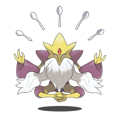 에스퍼 타입 포켓몬 메가후딘의 이미지