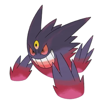 고스트/독 타입 포켓몬 메가팬텀의 이미지