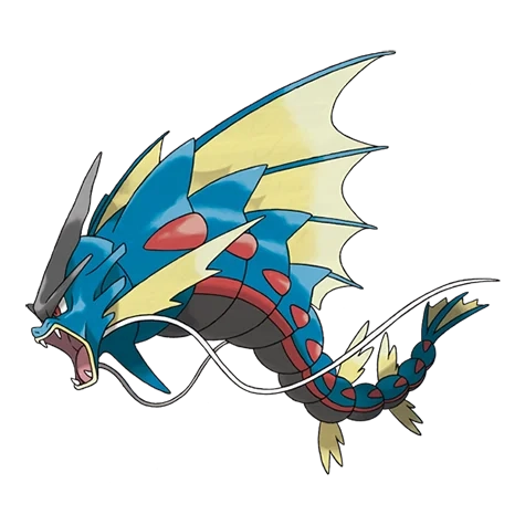 물/악 타입 포켓몬 메가갸라도스의 이미지