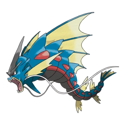 물/악 타입 포켓몬 메가갸라도스의 이미지