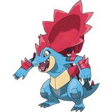 pokemon_id_160 장크로다일 메가진화