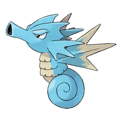 물 타입 포켓몬 시드라의 이미지