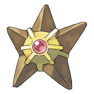 물 타입 포켓몬 별가사리의 이미지