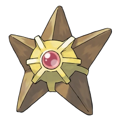 물 타입 포켓몬 별가사리의 이미지