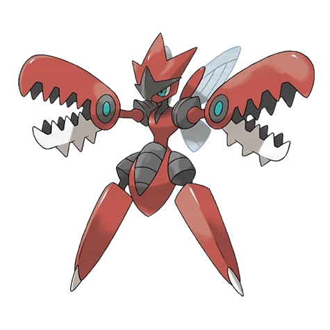 벌레/강철 타입 포켓몬 메가핫삼의 이미지