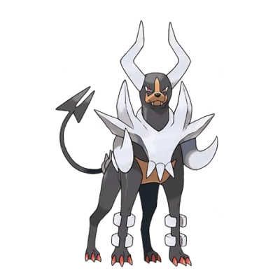 악/불꽃 타입 포켓몬 메가헬가의 이미지