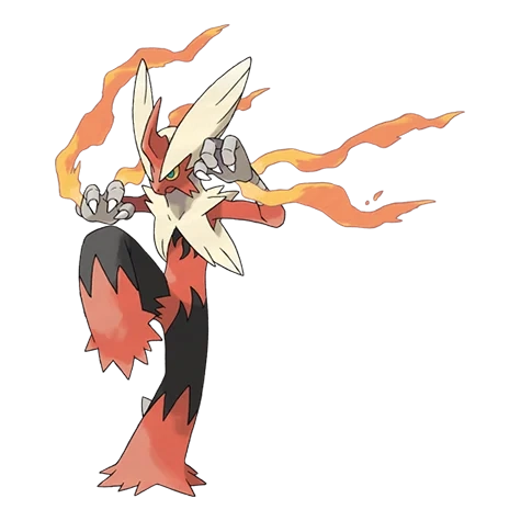 불꽃/격투 타입 포켓몬 메가번치코의 이미지