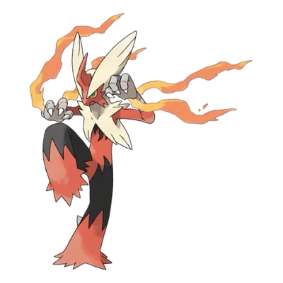 불꽃/격투 타입 포켓몬 메가번치코의 이미지