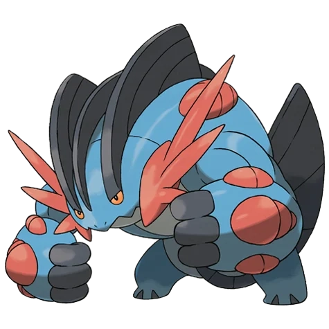 물/땅 타입 포켓몬 메가대짱이의 이미지