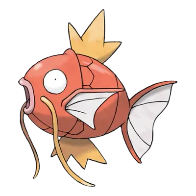 물 타입 포켓몬 잉어킹의 이미지