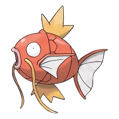 물 타입 포켓몬 잉어킹의 이미지