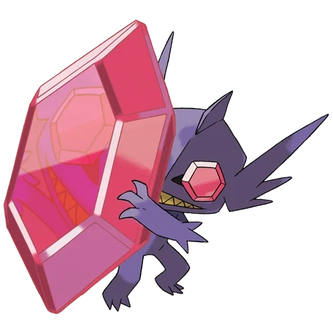 악/고스트 타입 포켓몬 메가깜까미의 이미지
