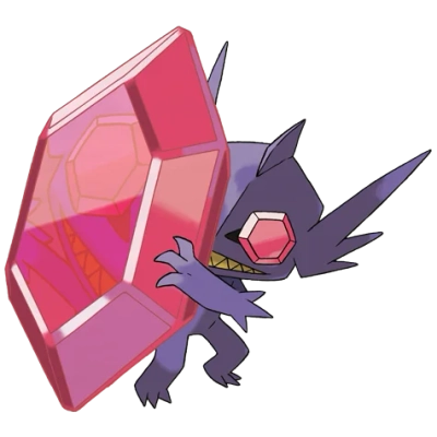 악/고스트 타입 포켓몬 메가깜까미의 이미지