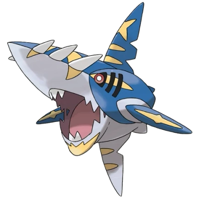 물/악 타입 포켓몬 메가샤크니아의 이미지