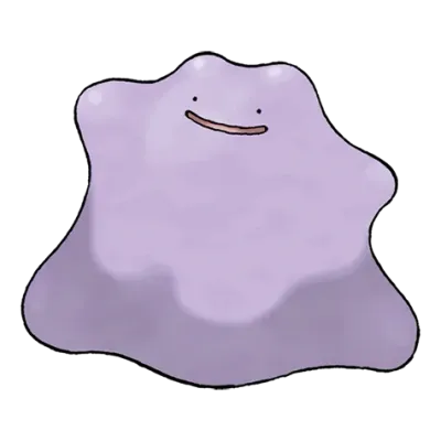 노말 타입 포켓몬 메타몽의 이미지