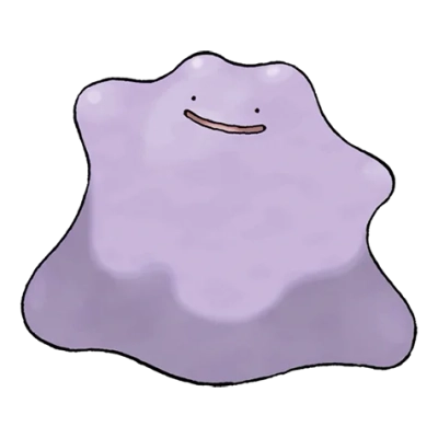 노말 타입 포켓몬 메타몽의 이미지