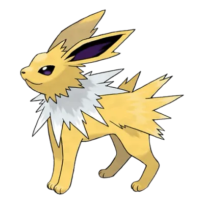 전기 타입 포켓몬 쥬피썬더의 이미지