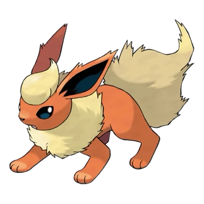 불꽃 타입 포켓몬 부스터의 이미지