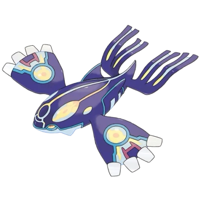 물 타입 포켓몬 원시가이오가의 이미지