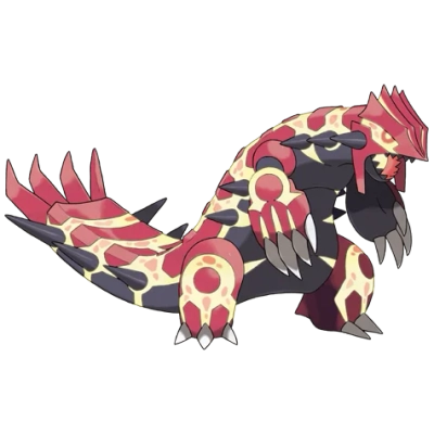 땅/불꽃 타입 포켓몬 원시그란돈의 이미지