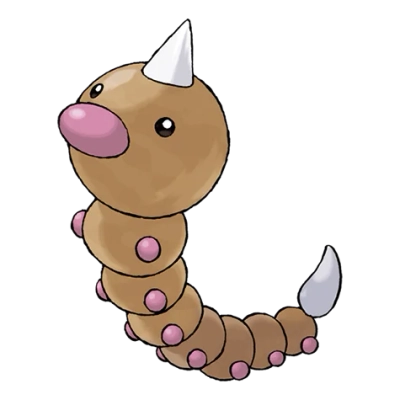 벌레/독 타입 포켓몬 뿔충이의 이미지