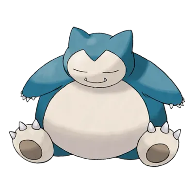 노말 타입 포켓몬 잠만보의 이미지