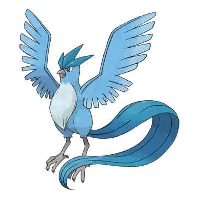 얼음/비행 타입 포켓몬 프리져의 이미지