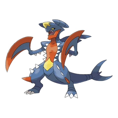 드래곤/땅 타입 포켓몬 메가한카리아스의 이미지