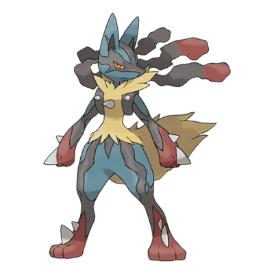 격투/강철 타입 포켓몬 메가루카리오의 이미지