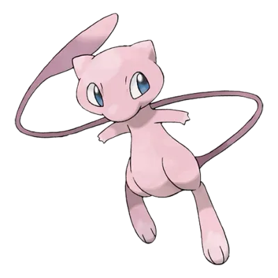 에스퍼 타입 포켓몬 뮤의 이미지