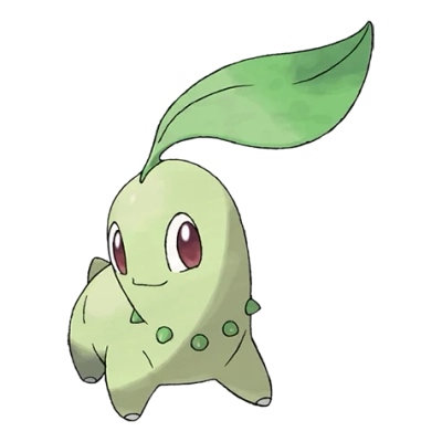 풀 타입 포켓몬 치코리타의 이미지