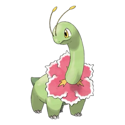 풀 타입 포켓몬 메가니움의 이미지