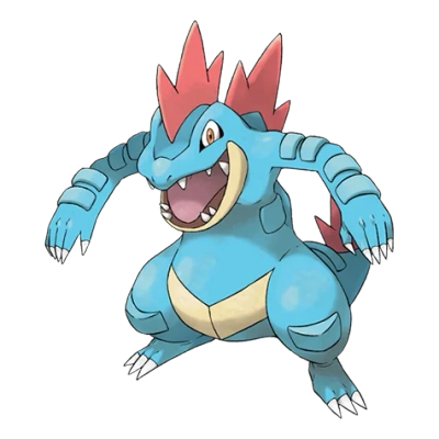물 타입 포켓몬 장크로다일의 이미지