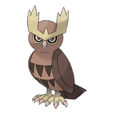 노말/비행 타입 포켓몬 야부엉의 이미지