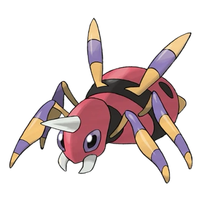 벌레/독 타입 포켓몬 아리아도스의 이미지